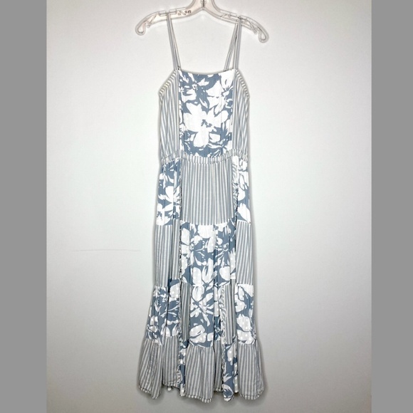 SPLENDID Misty Patchwork Midi Dress Size XL - Picture 1 of 6